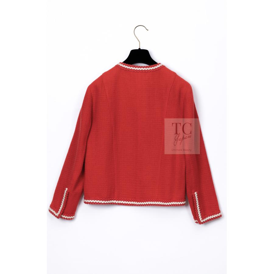 CHANEL（シャネル） ヴィンテージ ジャケット スーツ レッド