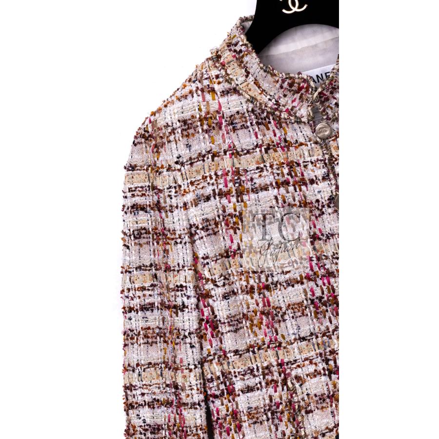 CHANEL（シャネル） ジャケット レッド ブラウン マルチカラー