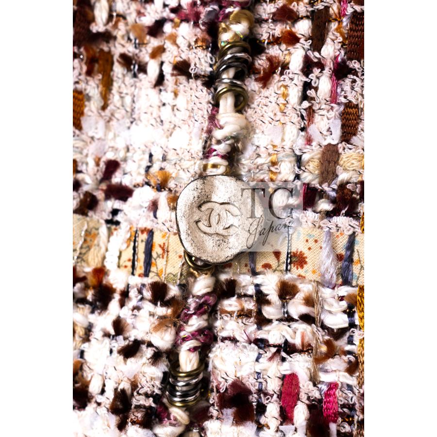 CHANEL（シャネル） ジャケット レッド ブラウン マルチカラー