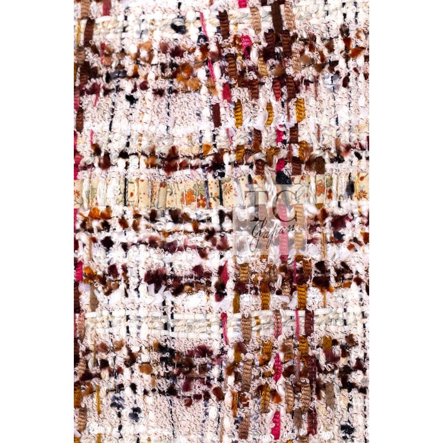 CHANEL（シャネル） ジャケット レッド ブラウン マルチカラー