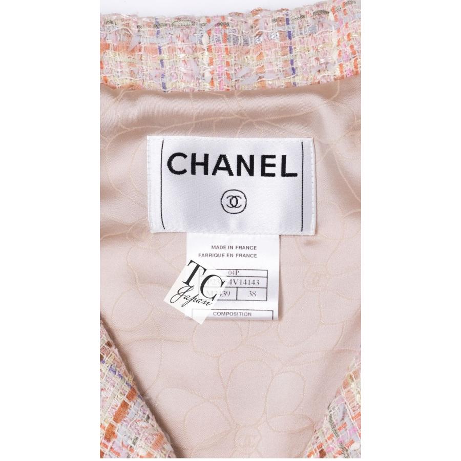 CHANEL（シャネル） ジャケット ヌード ベージュ ピンク マルチカラー 