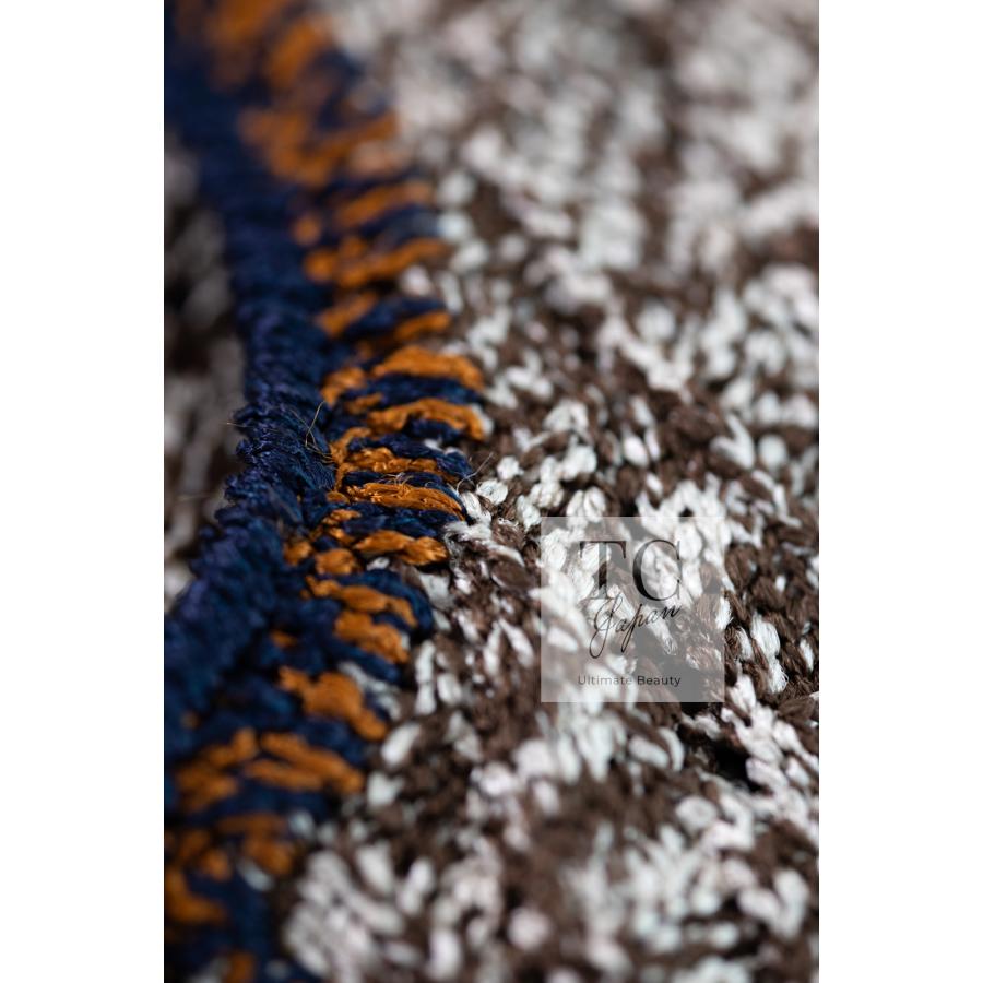 CHANEL（シャネル） ワンピース ブラウン オレンジ CC ロゴ 刺繍