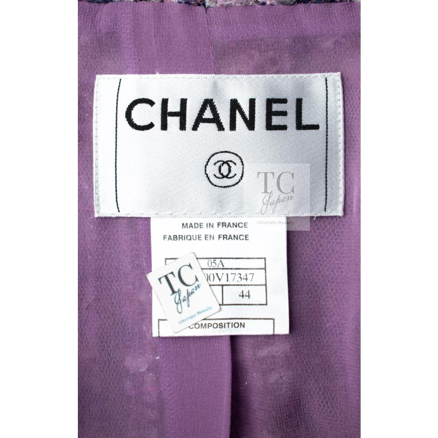 CHANEL（シャネル） ジャケット スーツ パープル ラベンダー ソフト 