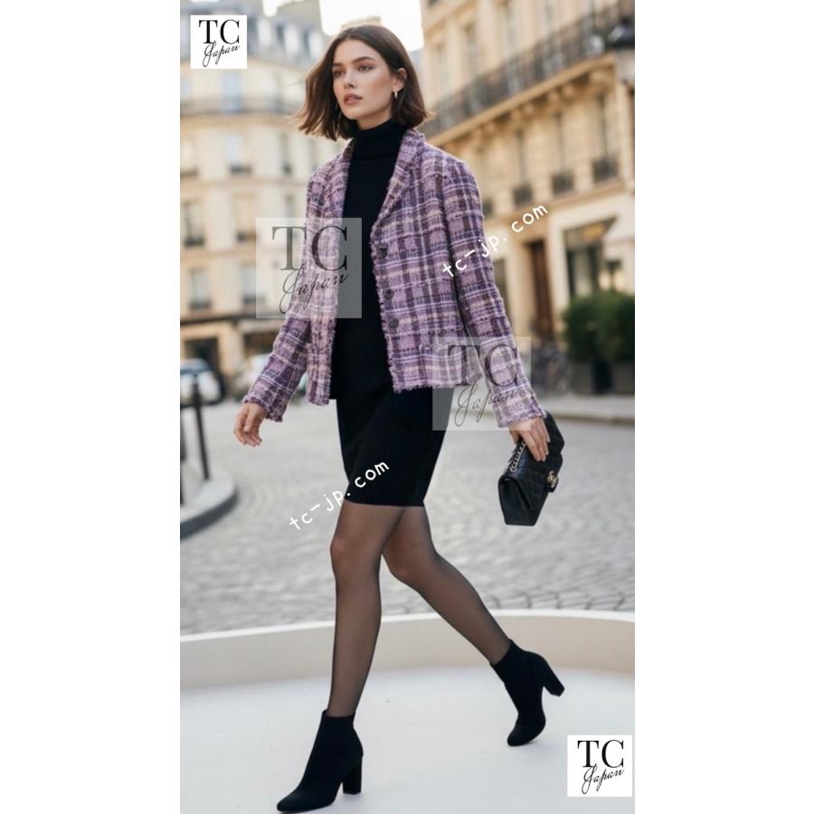 CHANEL（シャネル） ジャケット スーツ パープル ラベンダー ソフト 