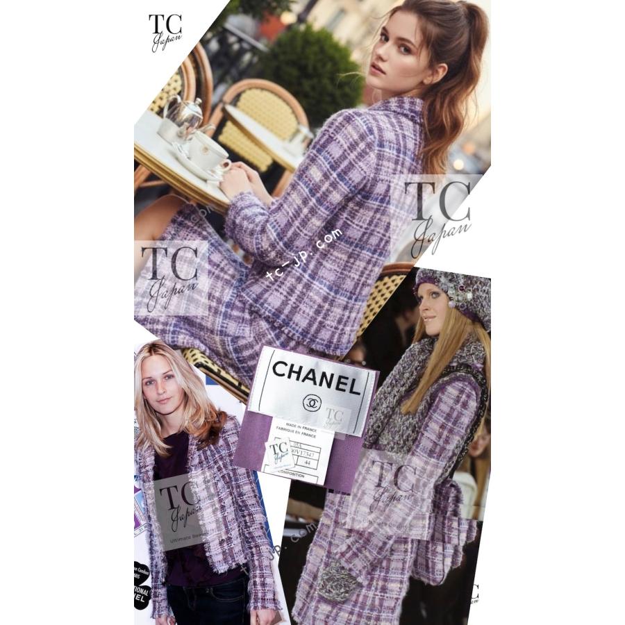 CHANEL（シャネル） ジャケット スーツ パープル ラベンダー ソフト 