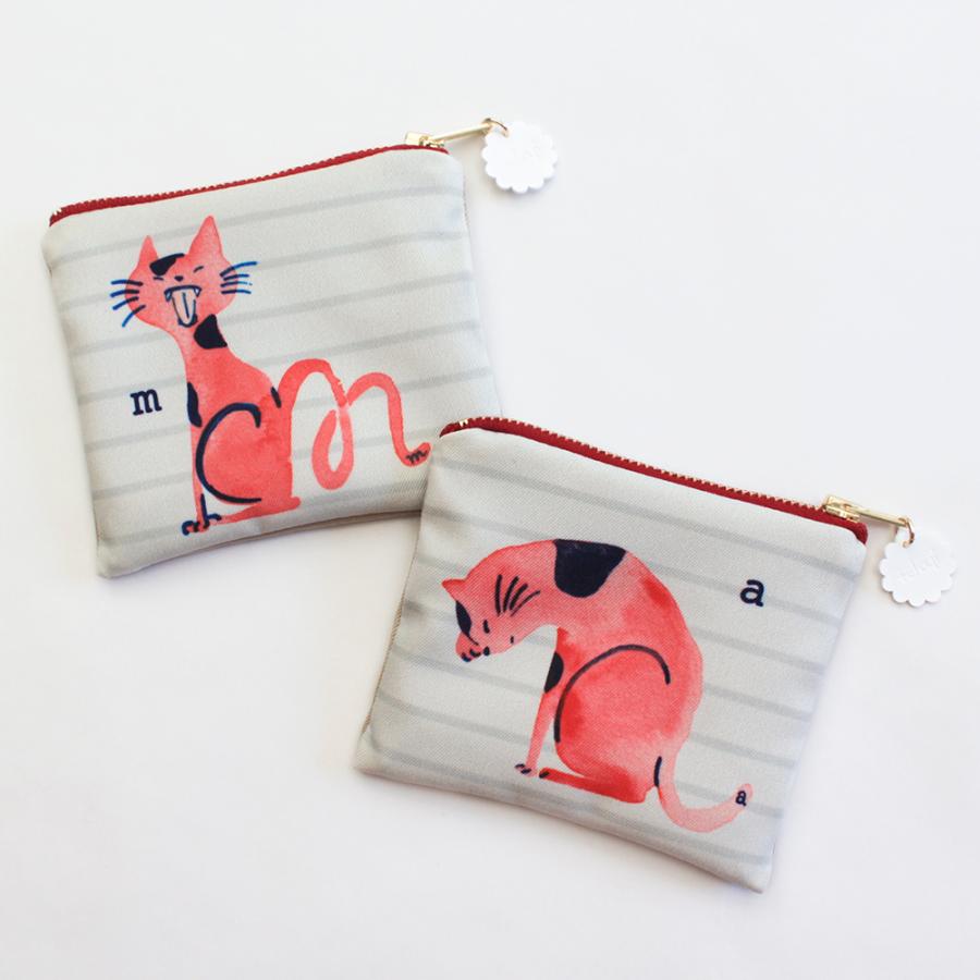 ネコのイニシャルミニポーチ 数量限定 ネコ 猫 イニシャルポーチ ミニポーチ イラスト 化粧ポーチ 小物入れ かわいい おしゃれ ギフト プチギフト 小さめ ミニ 0038 Tckyi 通販 Yahoo ショッピング