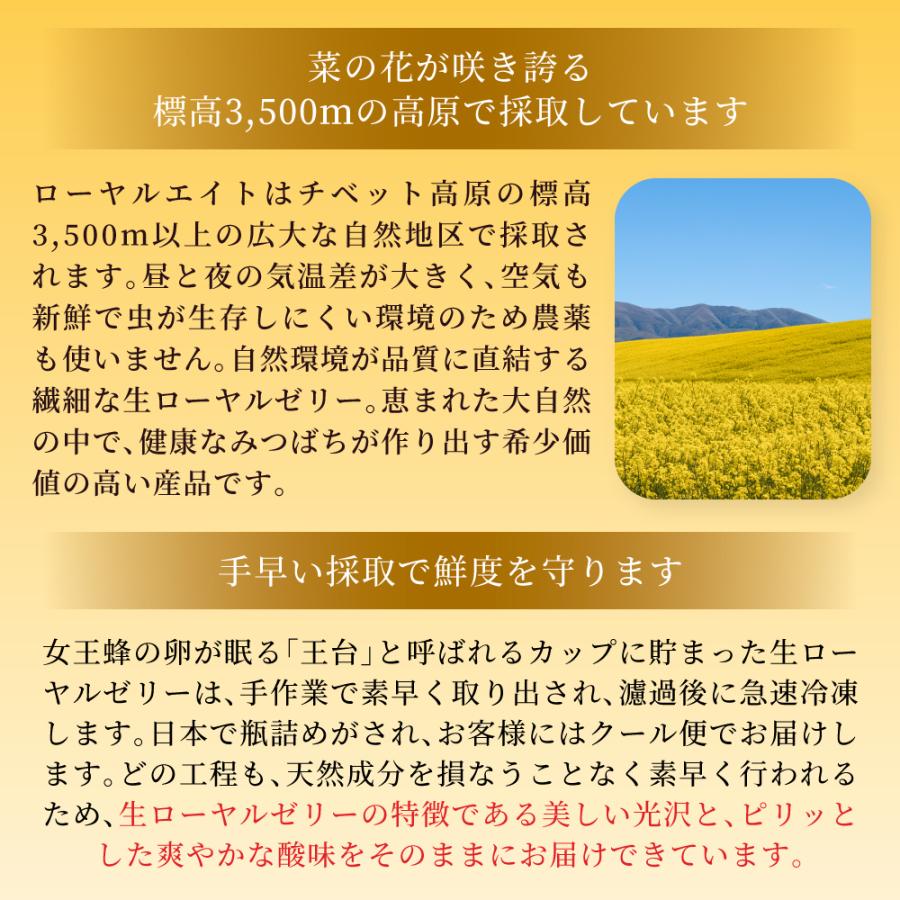 ローヤルゼリー [250g] 中国産 ローヤルエイト 美容成分 デセン酸 TCN