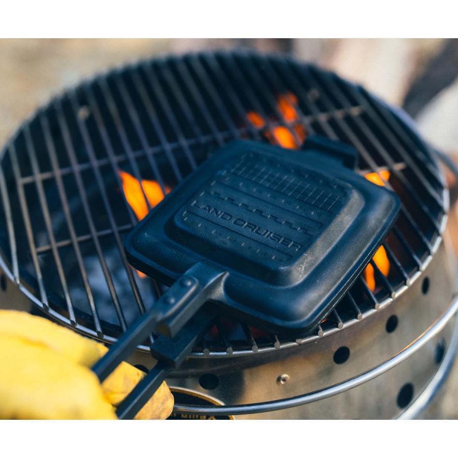 ランドクルーザー×OIGEN 南部鉄器ホットサンドクッカー : LAND ランドクルーザー×OIGEN 南部鉄器ホットサンドクッカー : LAND