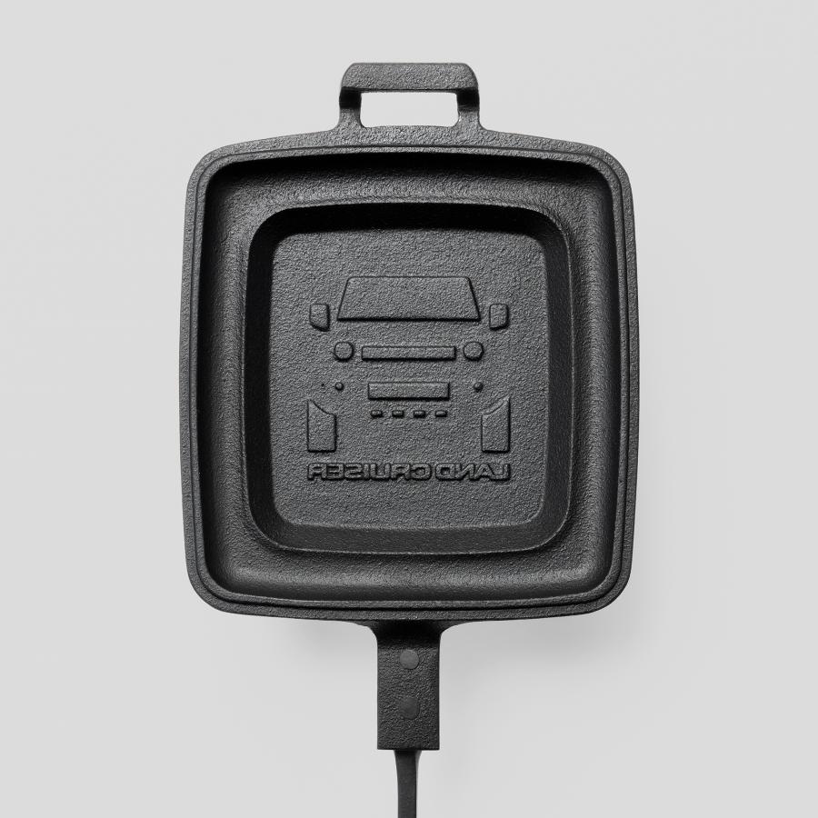 ランドクルーザー×OIGEN 南部鉄器ホットサンドクッカー : LAND ランドクルーザー×OIGEN 南部鉄器ホットサンドクッカー : LAND