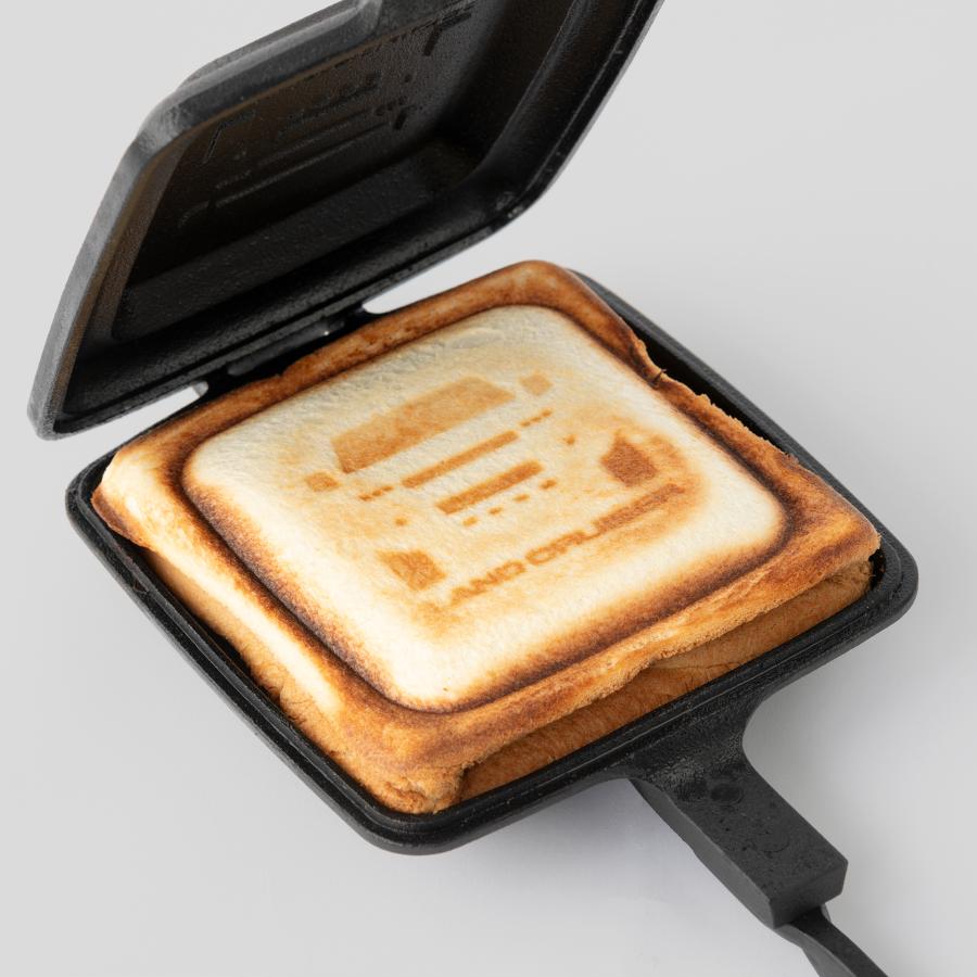 ランドクルーザー×OIGEN 南部鉄器ホットサンドクッカー : LAND ランドクルーザー×OIGEN 南部鉄器ホットサンドクッカー : LAND