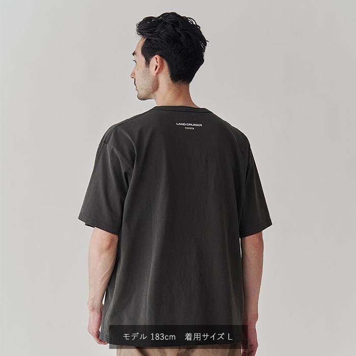ピグメントダイ ヴィンテージ風70Tシャツ : ランドクルーザー