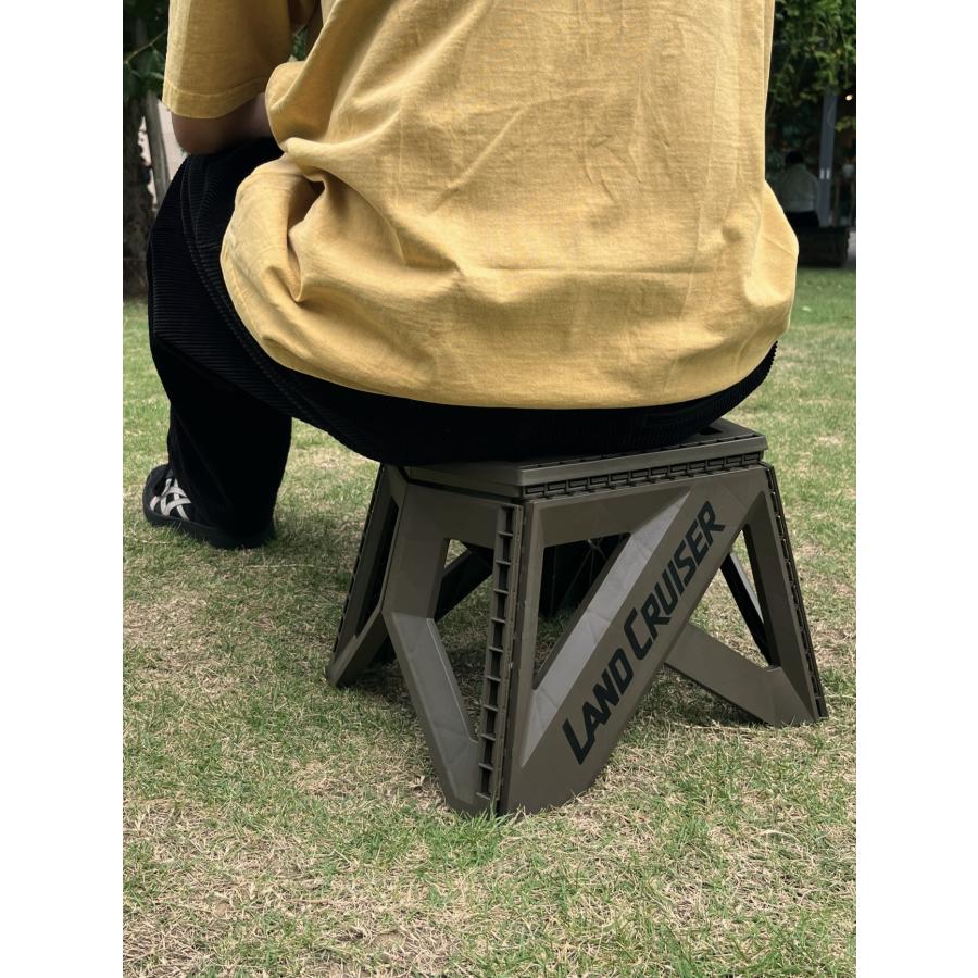 折り畳みステップスツール : ランドクルーザー オフィシャル アイテム