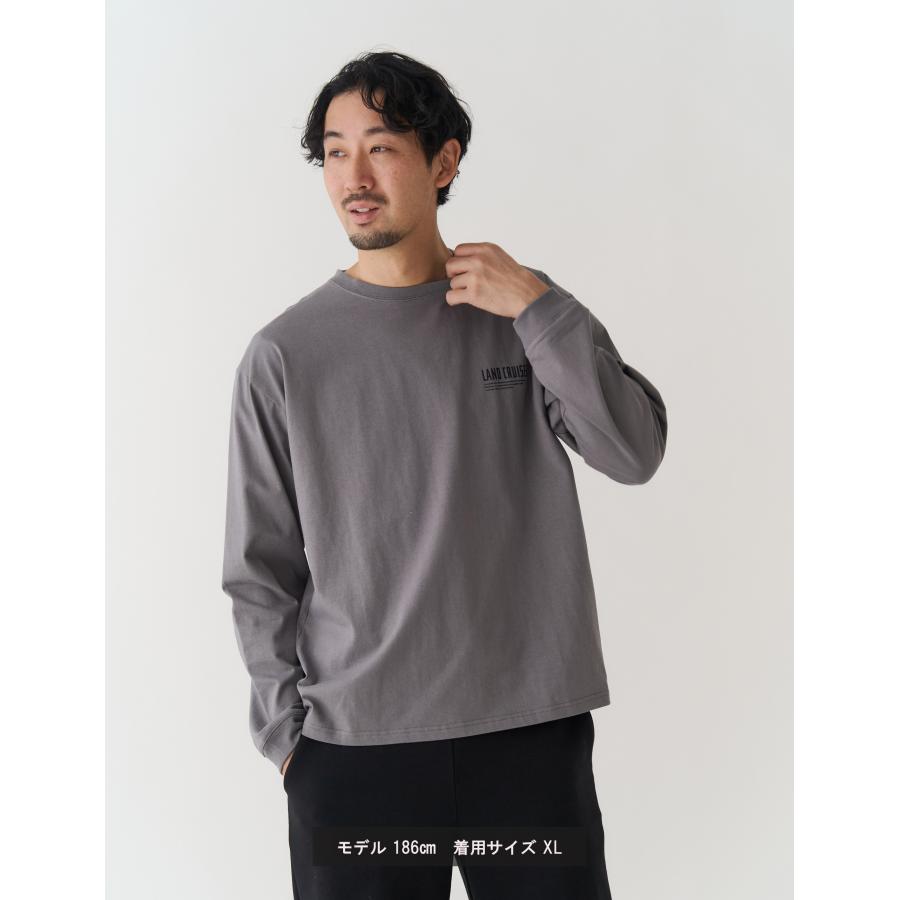 タイポグラフィ長袖Tシャツ : ランドクルーザー オフィシャル アイテム