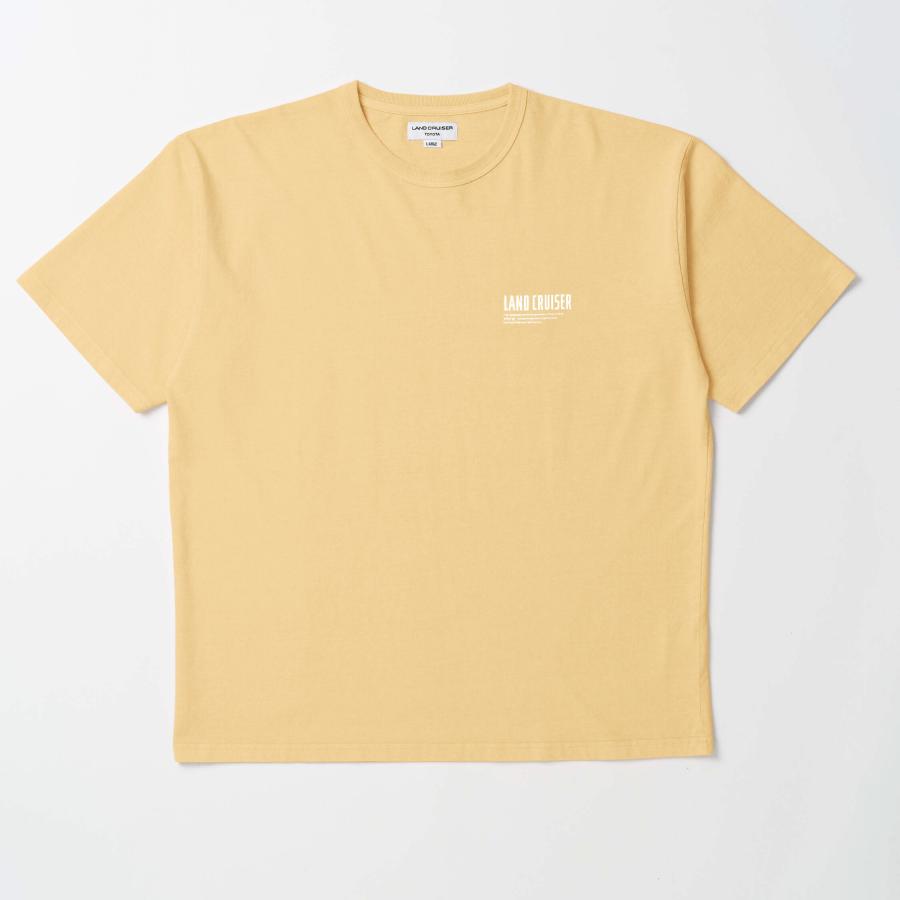 ピグメントダイ タイポグラフィTシャツの画像