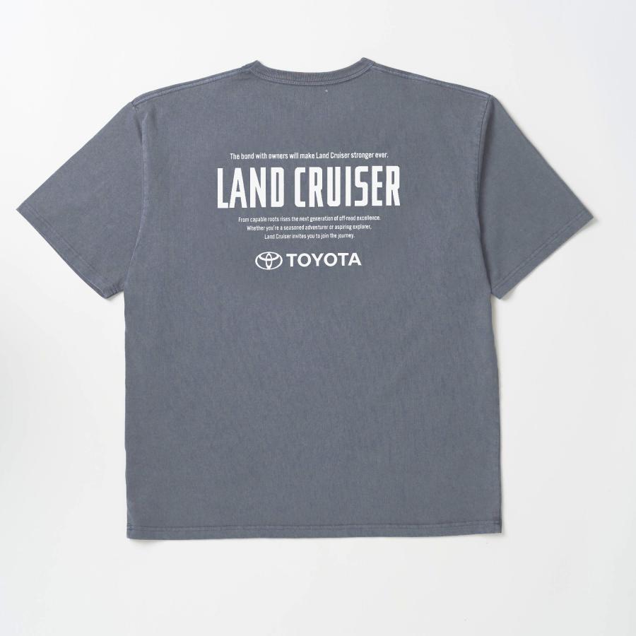 ピグメントダイ タイポグラフィTシャツの画像