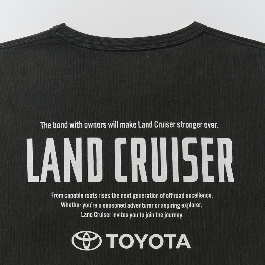 ピグメントダイ タイポグラフィTシャツの画像
