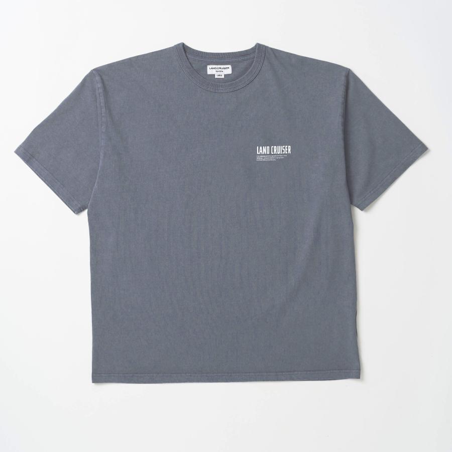 ピグメントダイ タイポグラフィTシャツの画像