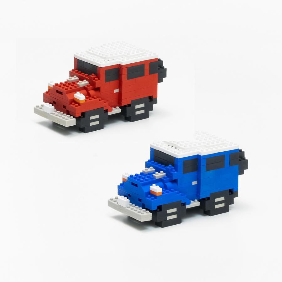 ランクルBASE × IWAKO BLOCKS〓 消しゴムブロック LC40 LC70