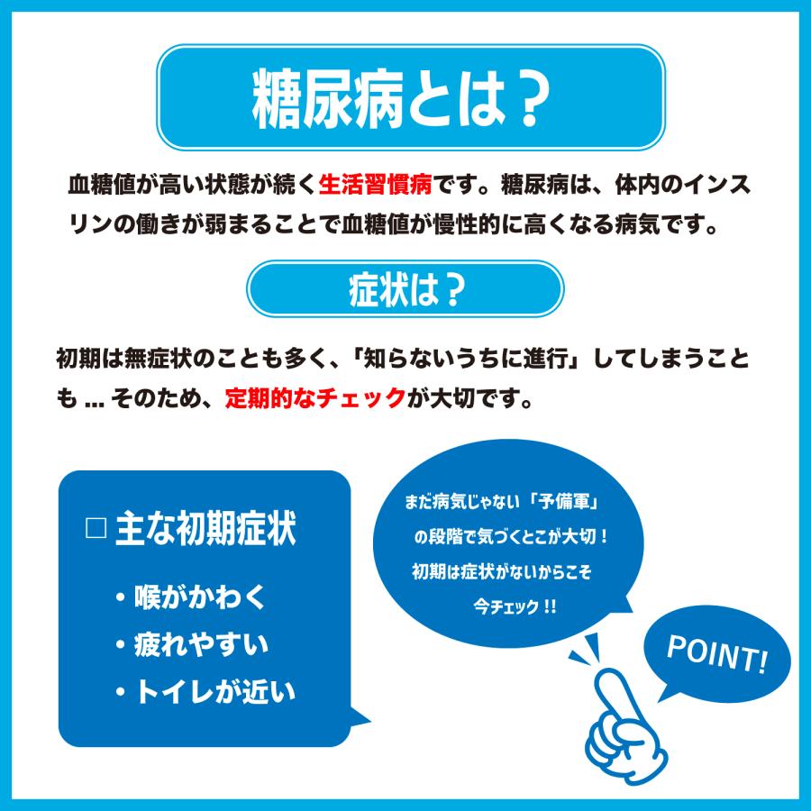 糖尿病検査キット 尿糖 尿蛋白 尿中アルブミン 尿検査3項目 郵送検査 生活習慣病検査 |  | 01