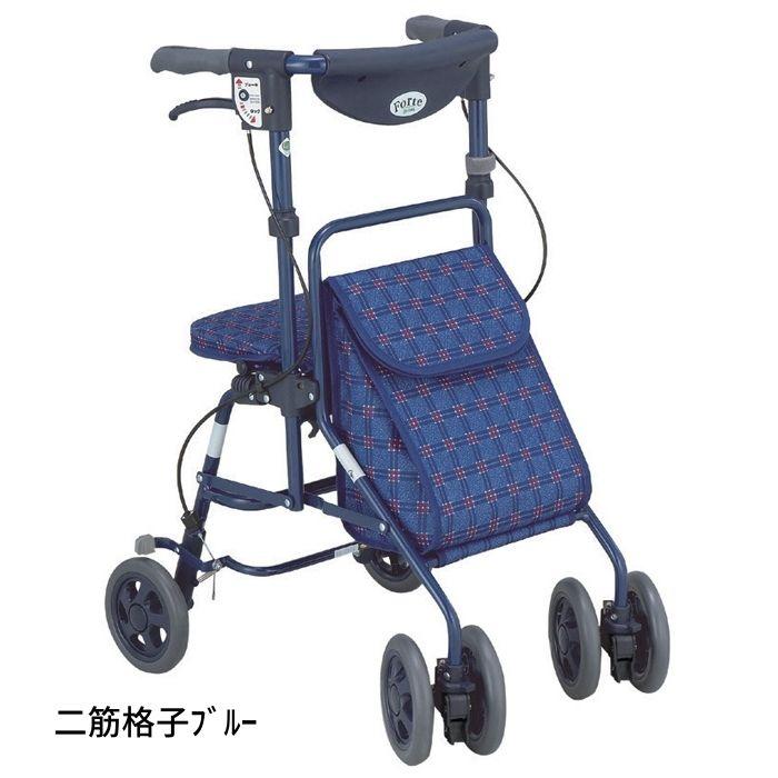 新品未使用　シルバーカー フォルテ　ショッピングカート 折りたたみ アルミ製 送料無料】 島製作所 フォルテ シルバーカー シニアカート