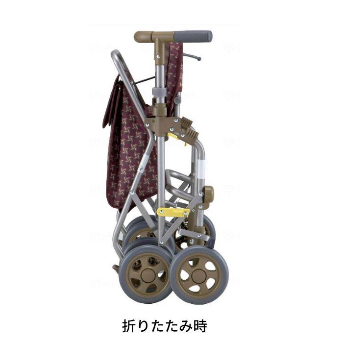 在庫限り【送料無料】島製作所 フォルテ ライト シルバーカー
