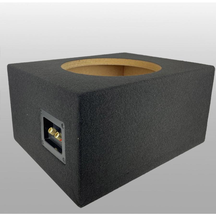 響音KYOTO【10インチ】 汎用カーペット シングル ウーファーボックス スピーカーボックス ASB1010II ASB1010