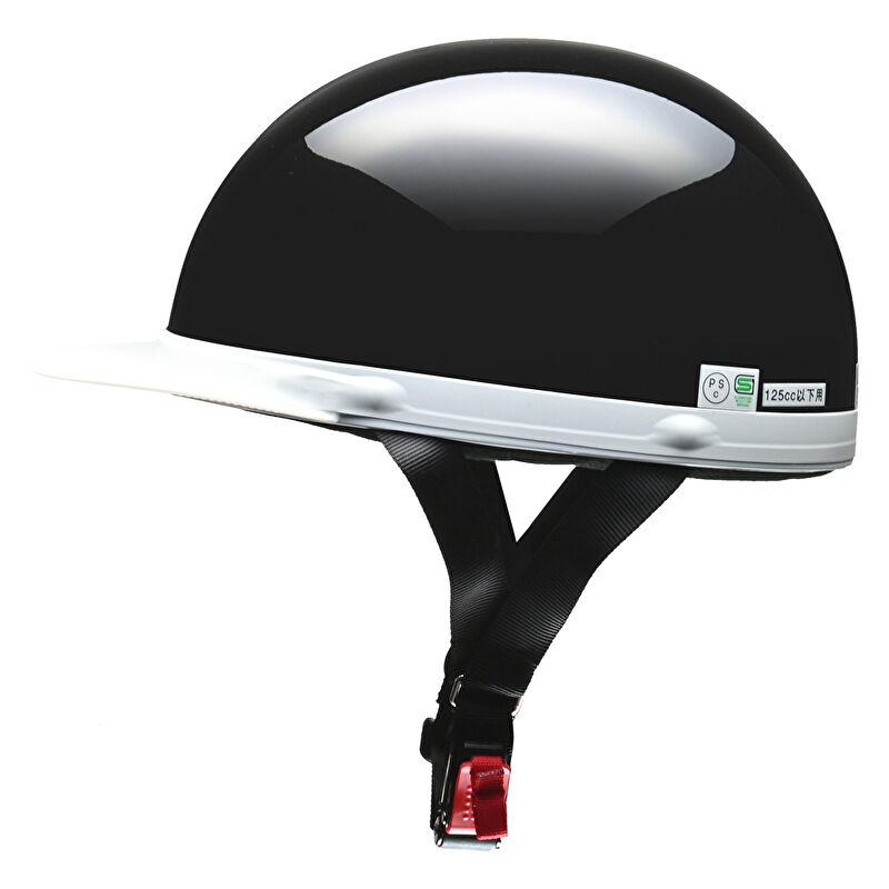 リード工業 ハーフヘルメット ブラック CR-740-BK フリーサイズ｜tctc｜02