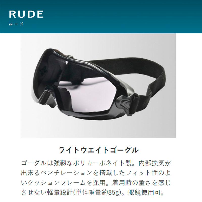 リード工業 【選2色】RUDE スクランブラーヘルメット マットブラック