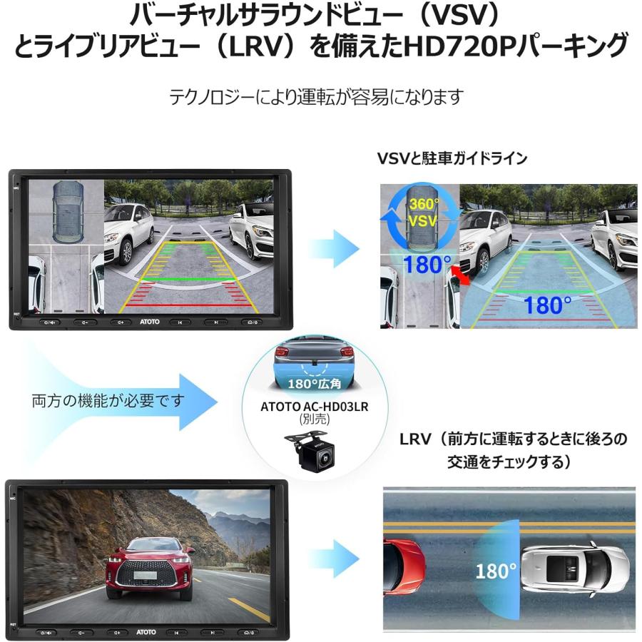 ATOTO最新型 S8G2A74MS 7インチ カーナビ】ATOTOT S8 MS 2 Din ATOTO最新型 S8G2A74MS 7インチ カーナビ】ATOTOT S8 MS 2 Din