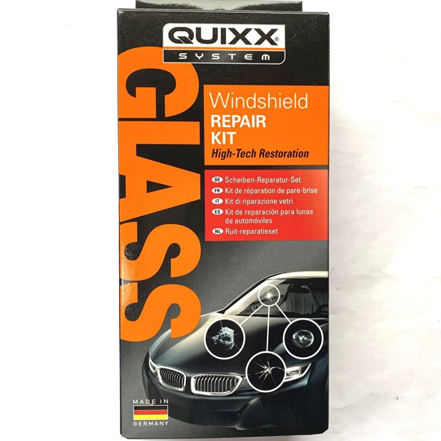 QUIXX】フロントガラス補修キット ひび割れ、飛び石などのリペアに WRK
