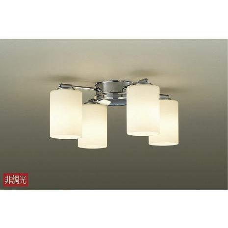 DAIKO ダイコー DCH-38220Y LEDシャンデリア 〜4.5畳 LEDランプ付 簡易取付式 カバーネジモーガル式 電球色