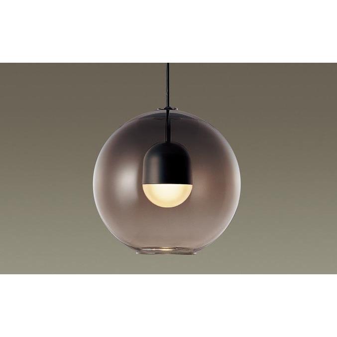 Panasonic パナソニック XLGB1207CE1 LEDフラットランプ交換型 ペンダント 60形電球1灯器具相当 温白色 引掛シーリング方式 ガラス スモークブラウン φ200