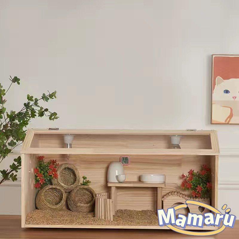 【希少】 飼育ケージ 大型ケージ ケージ 前開き 上開き おしゃれ 組み立て式 アクリルケース 木 ハムスター 小動物 60cm&80cm&100cm 【AAA9273046641】(33648円)
