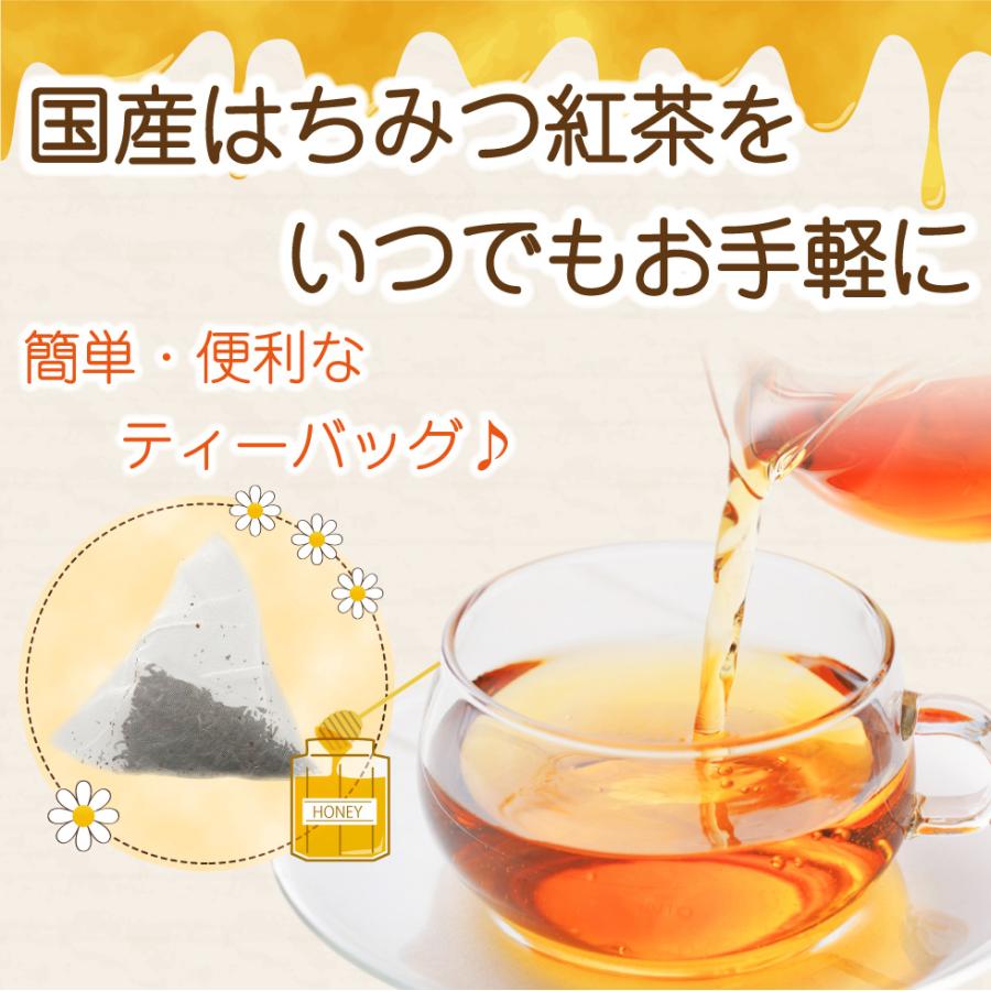 国産 はちみつ紅茶 2g×25P×4袋 送料無料 紅茶 ティーバッグ こうちゃ