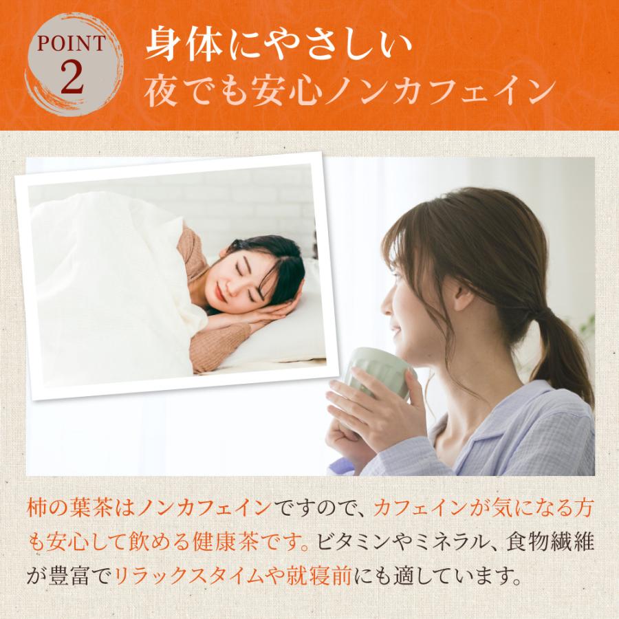 柿の葉茶 3g×40P×10袋 　〜  送料無料 かきのは茶 ティーバッグ 柿 葉 茶 健康茶 ノンカフェイン ビタミンC メール便 ya_5