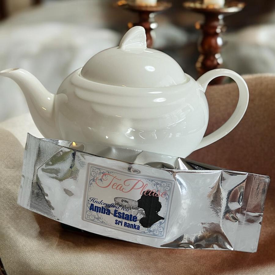 紅茶　ギフト『飲んで聴く紅茶』　缶入り2種＆Amba with tea flowers　六本木ティープリーズ |  | 03