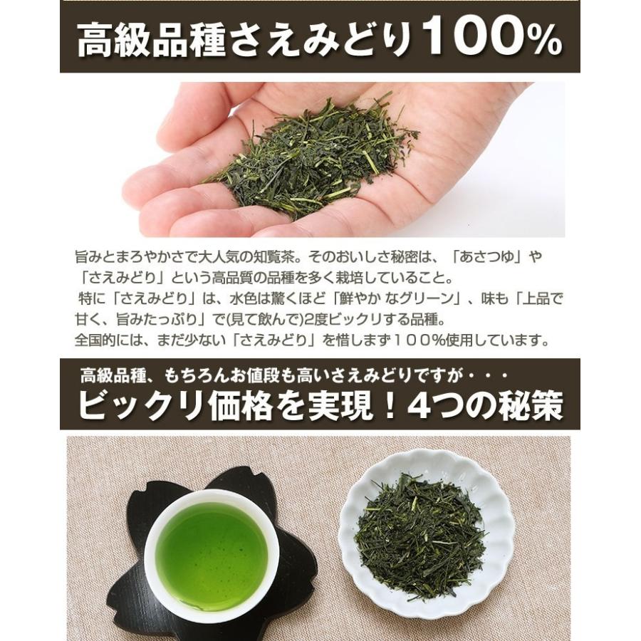 2024年 新茶 お茶 鹿児島茶 荒づくり 100g 3個以上送料無料 煎茶 緑茶 日本茶 茶葉 さえみどり｜tea-sanrokuen｜06