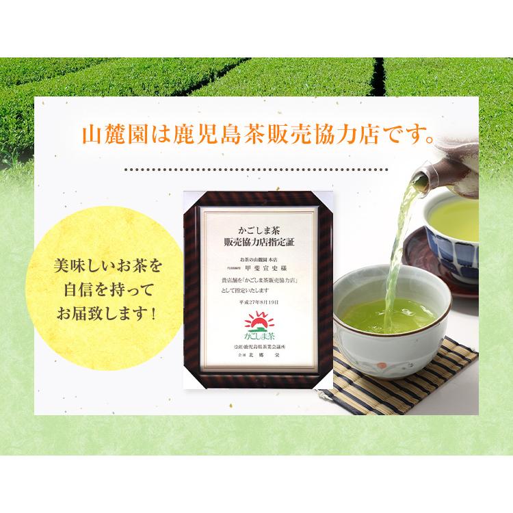 2024年 新茶 特上朝露 あさつゆ 知覧茶 お茶 緑茶 茶葉 100g 煎茶 お供え ギフト｜tea-sanrokuen｜12