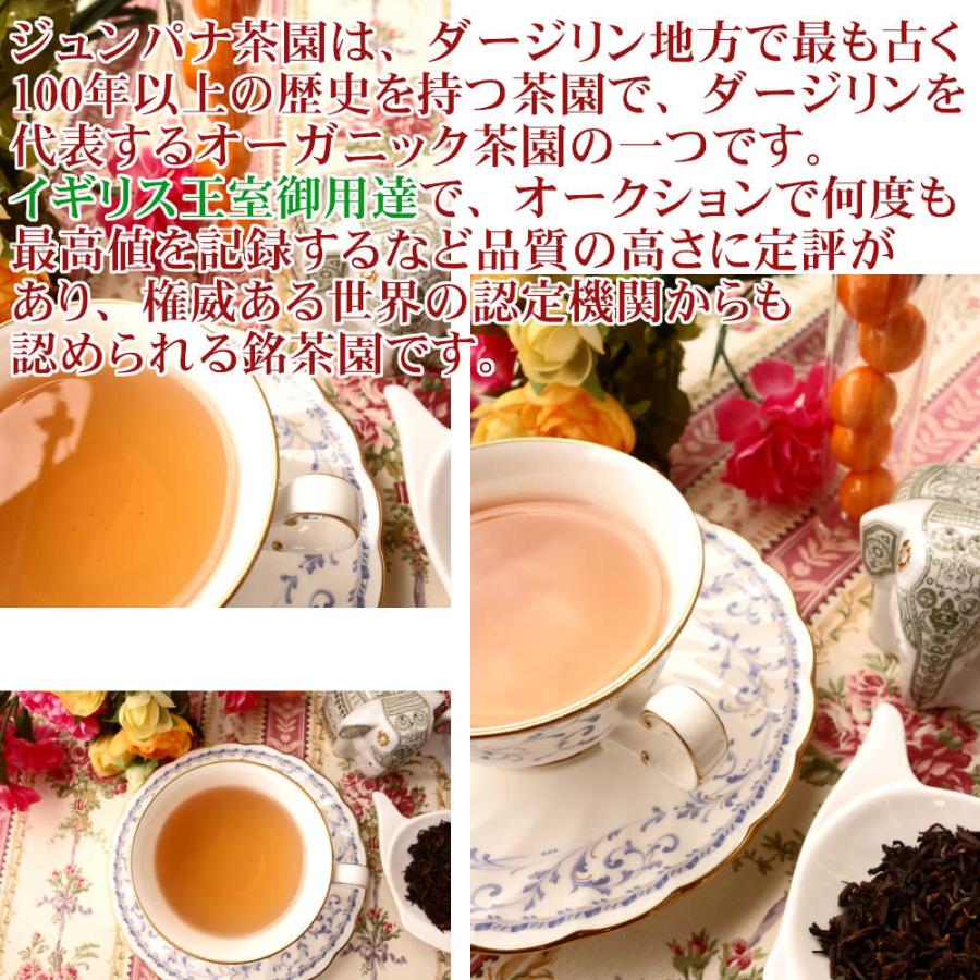 紅茶 ダージリン セカンド ジュンパナ茶園 SFTGFOP 1 CH DELIGHT DJ185/2023 200g 茶葉 リーフ｜teachaichai｜06