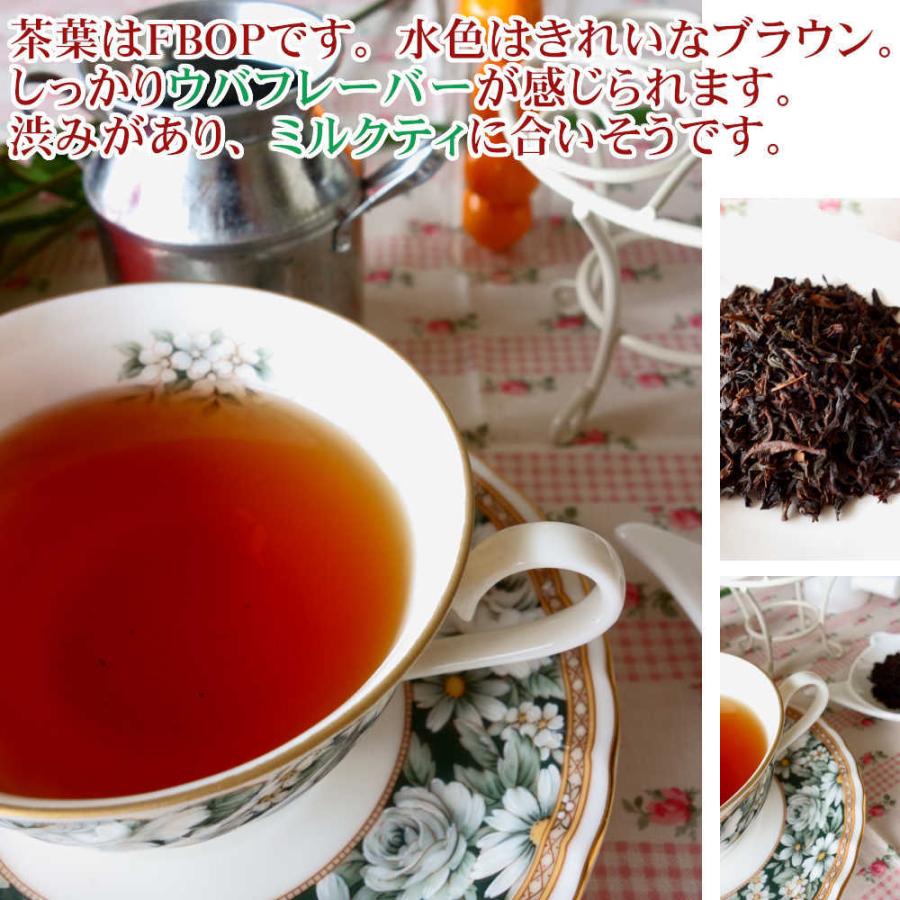 紅茶 茶葉 茶缶付 ウバ アイスラビー茶園 FBOP/2022 200g 茶葉 リーフ｜teachaichai｜06