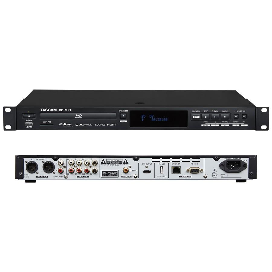 TASCAM ブルーレイ/マルチメディアプレイヤー BD-MP1 : ティアック