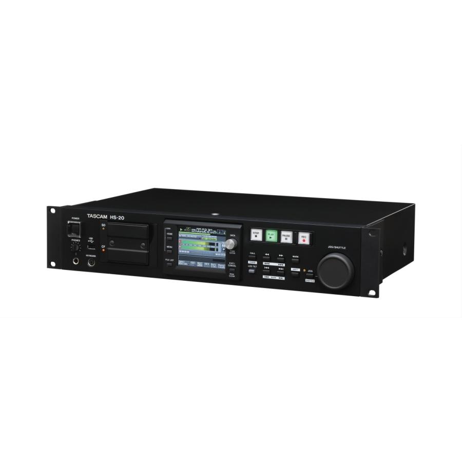TASCAM 2チャンネルオーディオレコーダー/プレーヤー HS-20