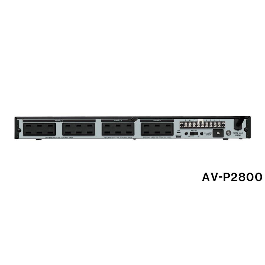 TASCAM パワーディストリビューター/コンディショナー AV-P2800