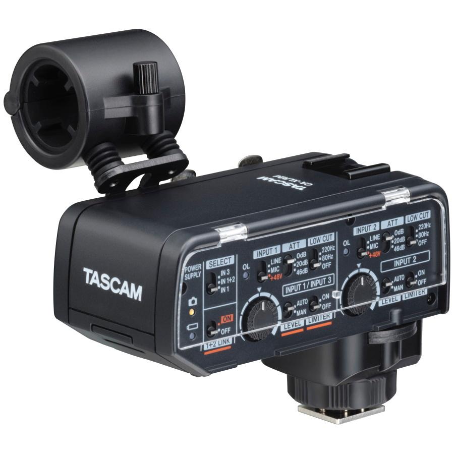 TASCAM(タスカム) CA-XLR2d-F ミラーレスカメラ対応XLRマイクアダプター(富士フイルムキット)