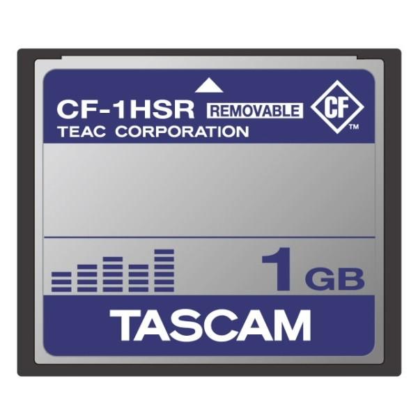 TASCAM 動作確認済みCFカード1GB CF-1HSR｜teacstore