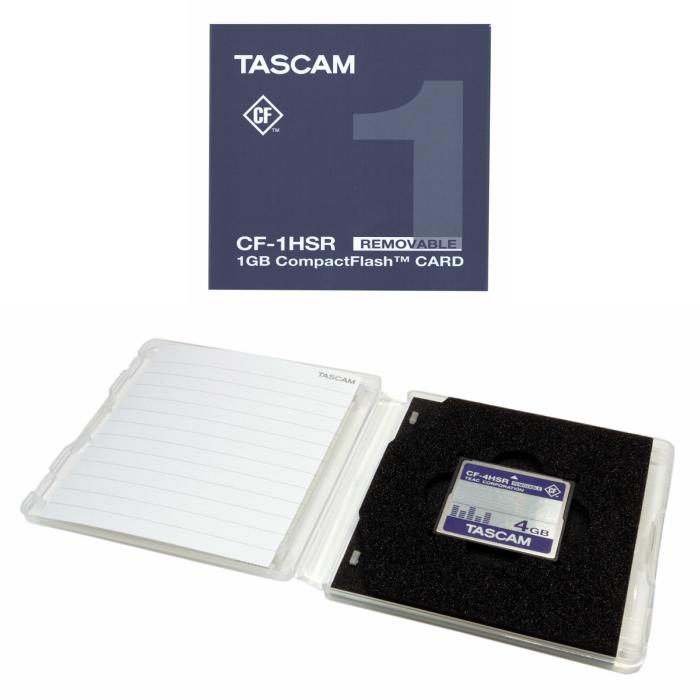 TASCAM 動作確認済みCFカード1GB CF-1HSR｜teacstore｜02