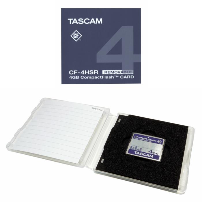 TASCAM 動作確認済みCFカード4GB CF-4HSRの画像