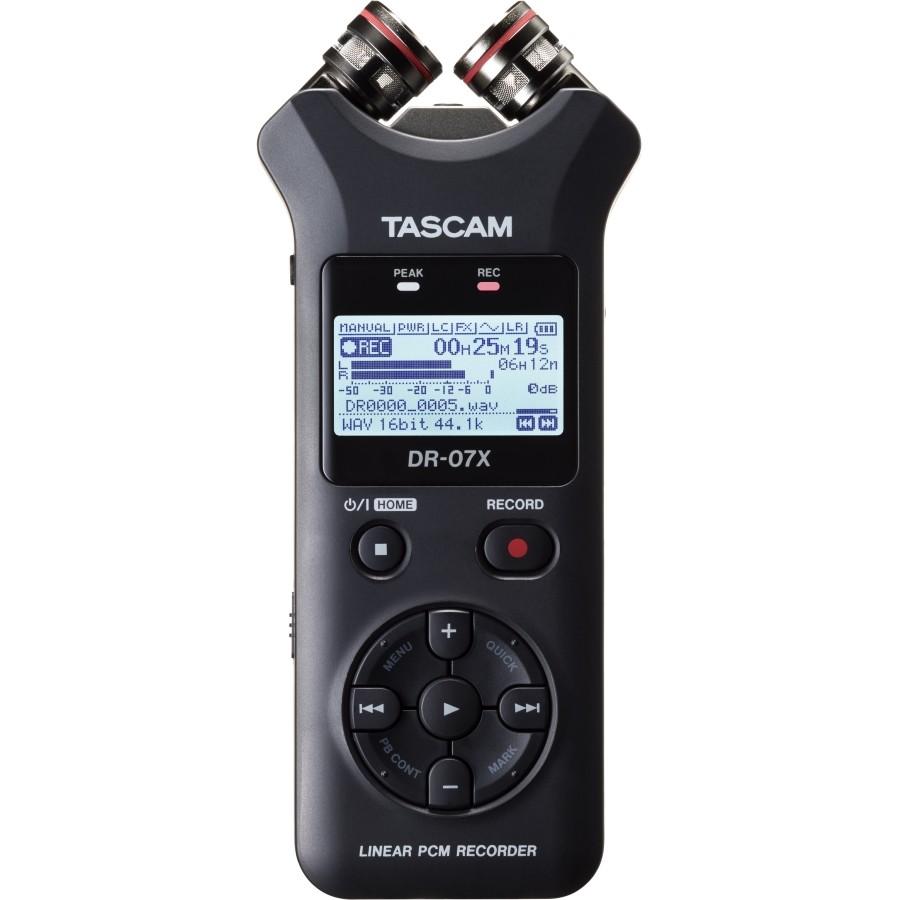 TASCAM(タスカム) DR-07X USB オーディオインターフェース搭載 ステレオ リニアPCMレコーダー ハンディ｜teacstore