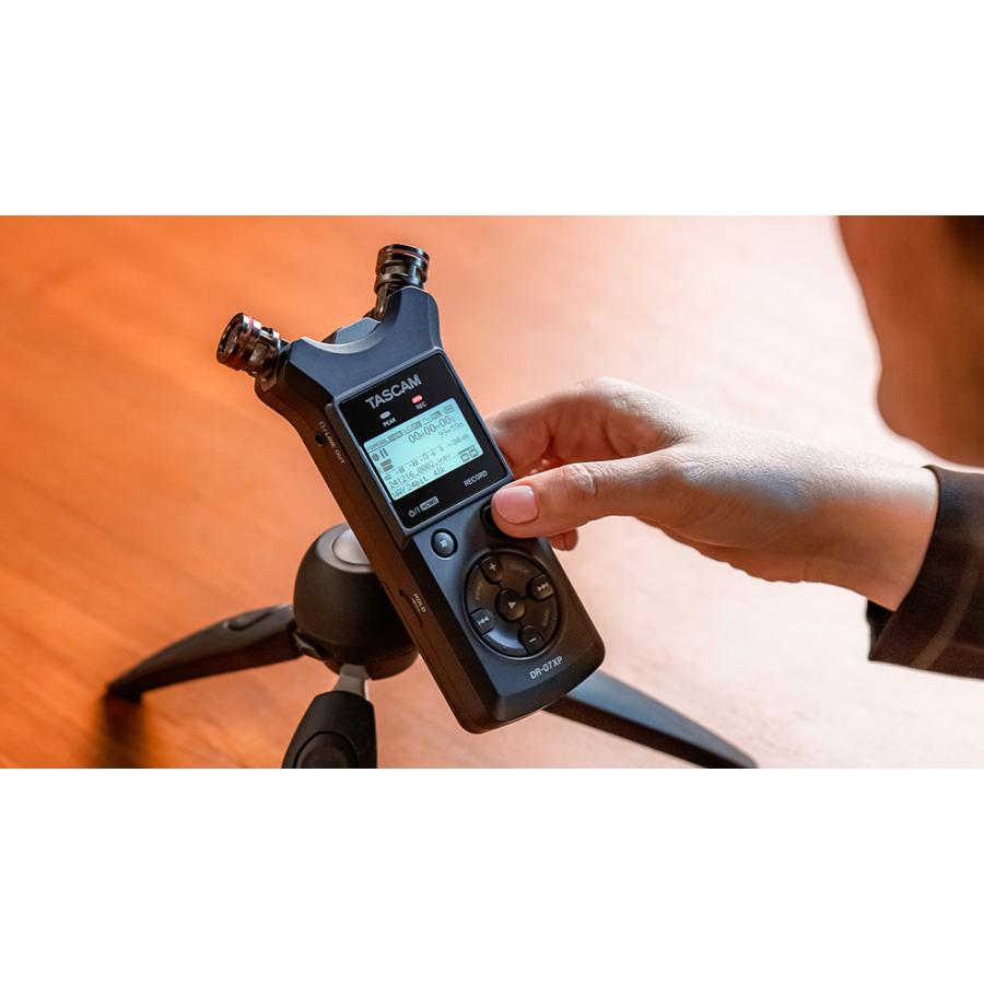 TASCAM TASCAM(タスカム) DR-07XP A-B/X-Y可動式マイク搭載32ビット