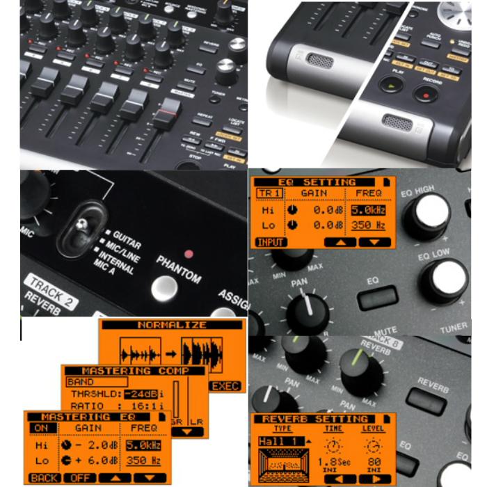 TASCAM(タスカム) DP-03SD マルチトラックレコーダー DIGITAL PORTASTUDIO 8トラック SD/SDHC MTR 高音質｜teacstore｜04